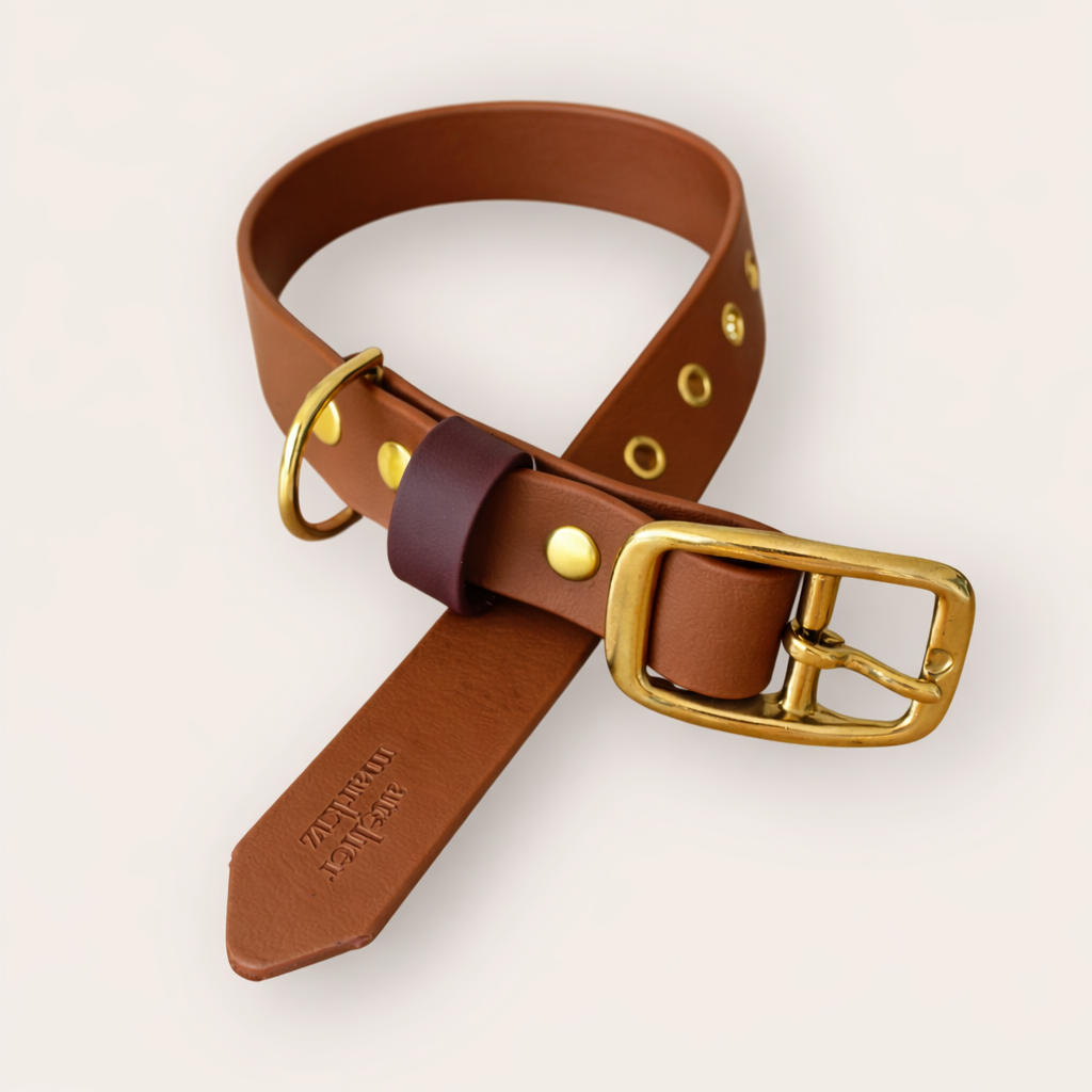 Collar - Camel / Chocolate