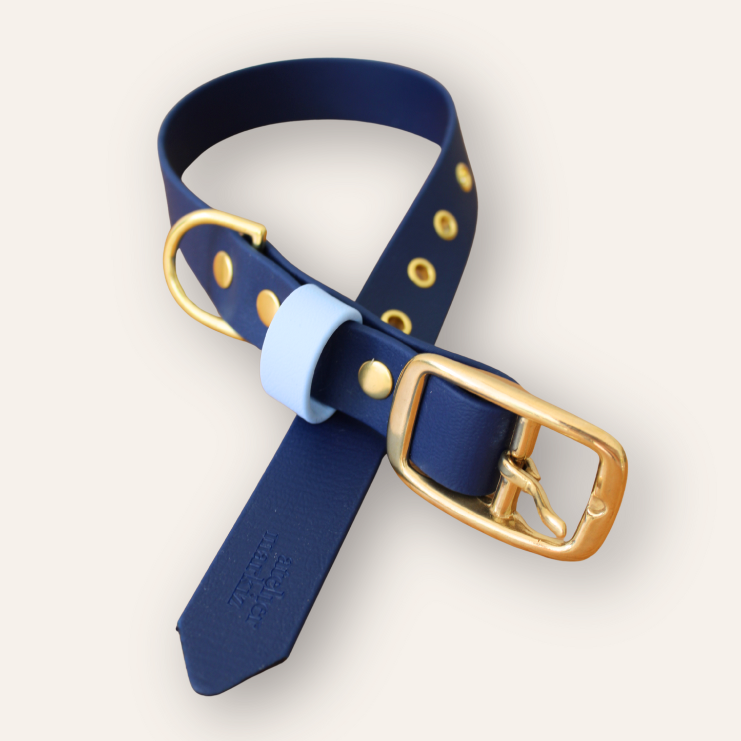 Collar - Navy / Light Blue