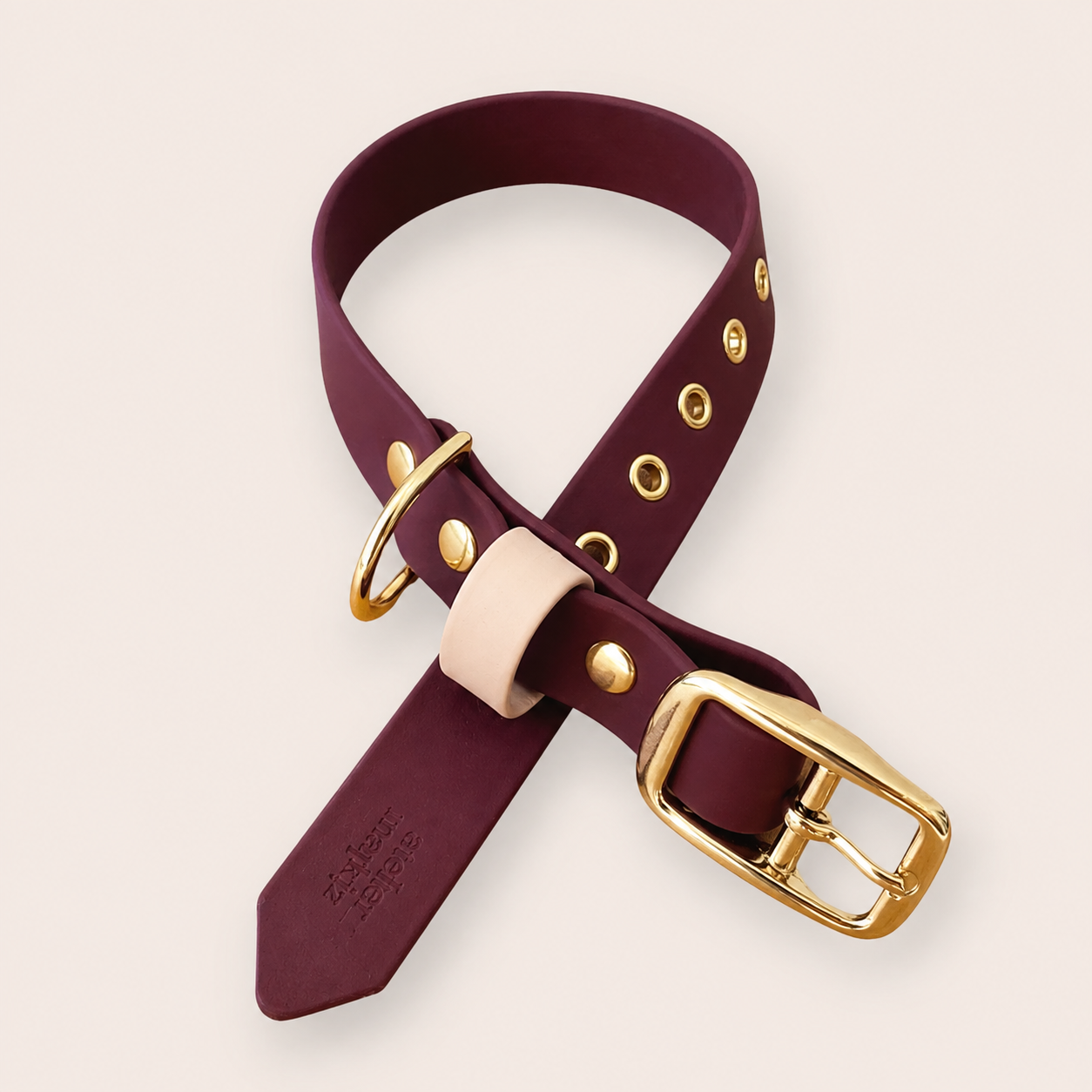 Collar - Saddle / Nude