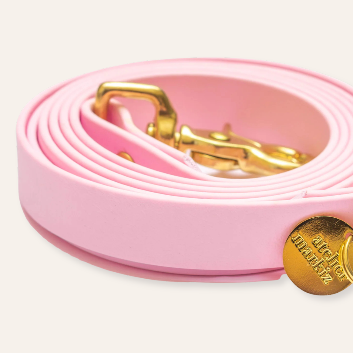Waterproof Leash - Light Pink