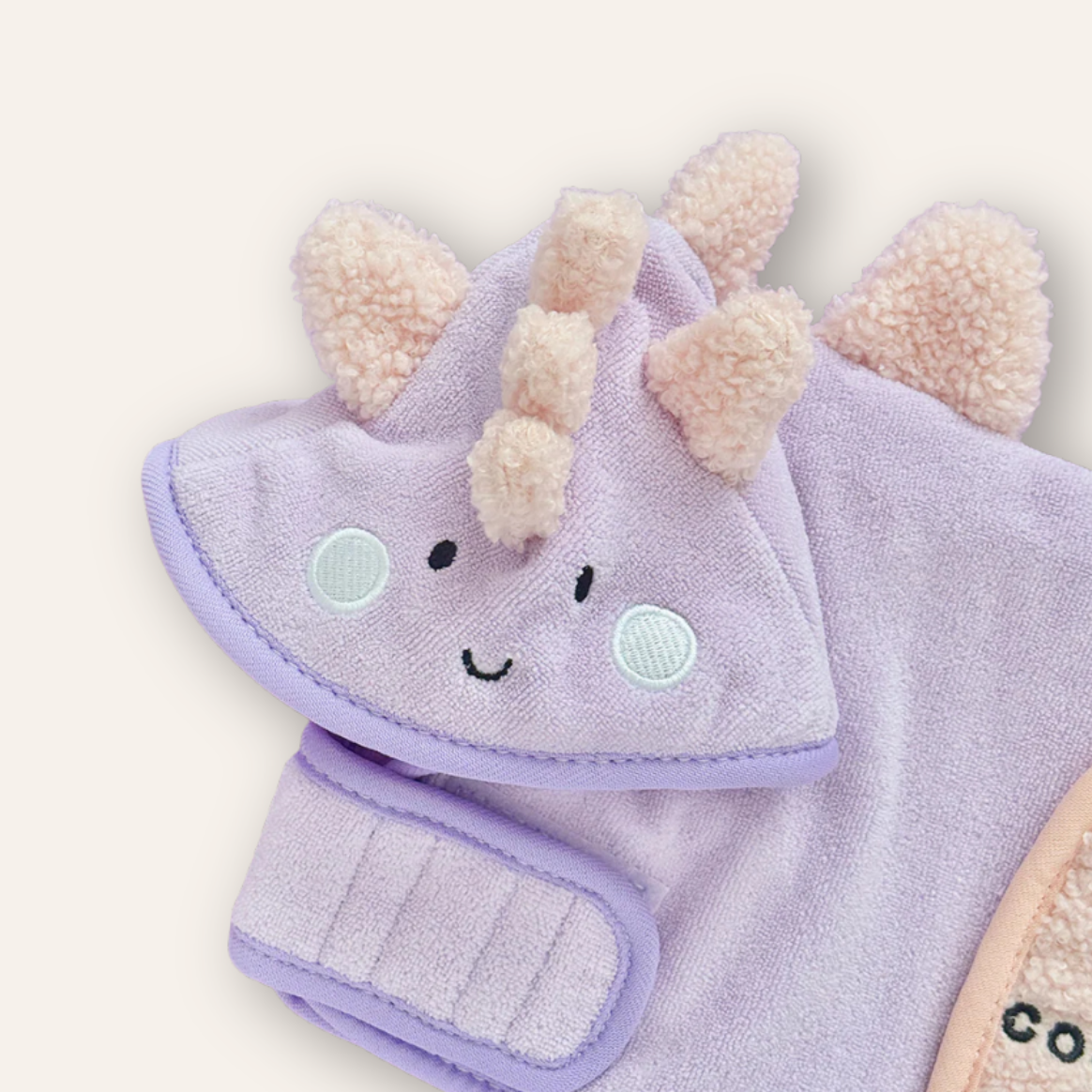 Lilac Dino Drying Robe