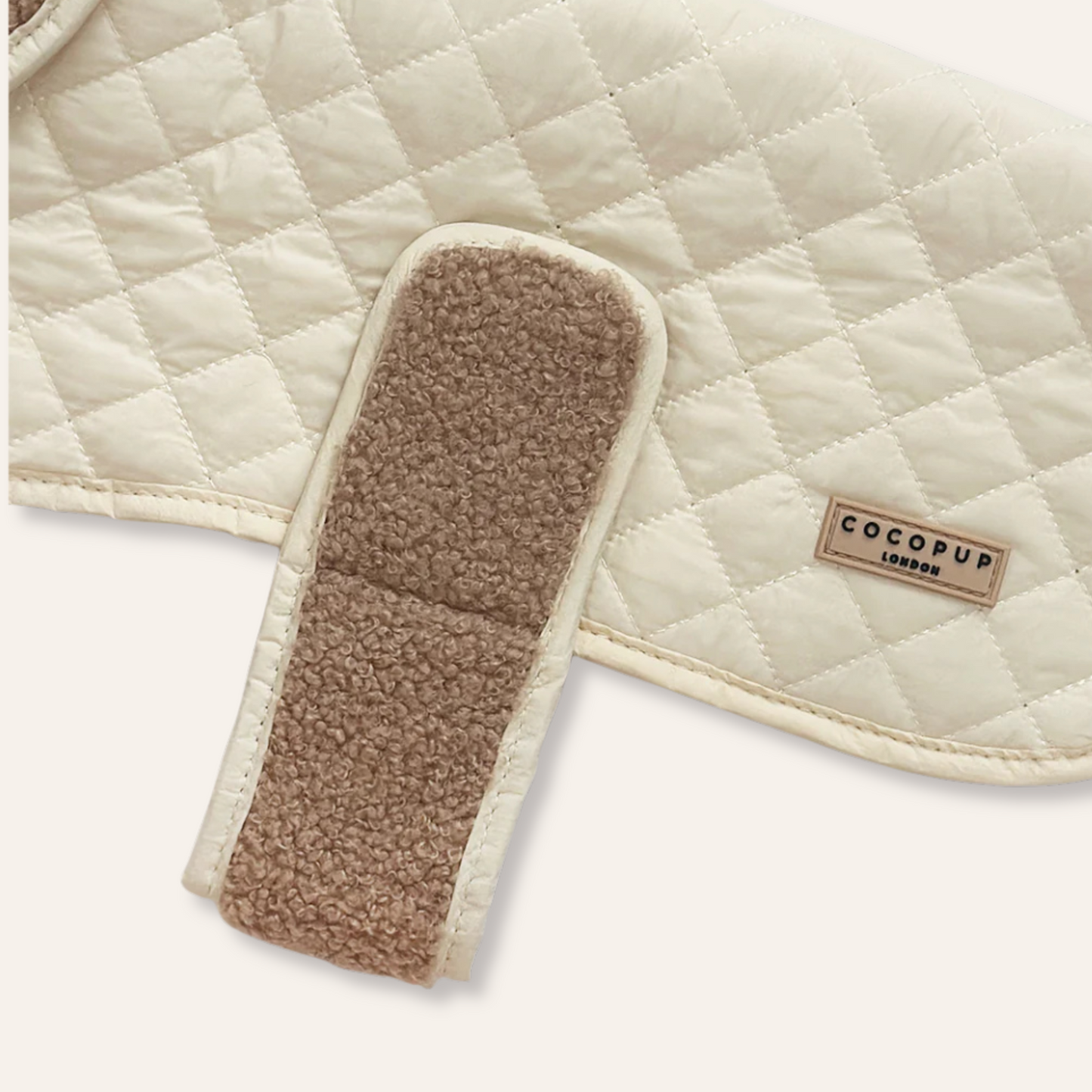 Quilted Coat - Cream