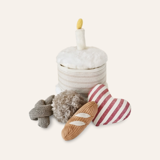 Birthday Cake Burrow Toy