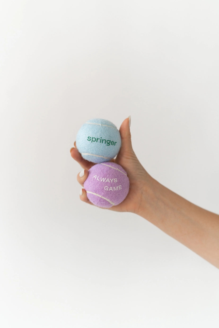 Colorful Tennis Balls (pack of 4)