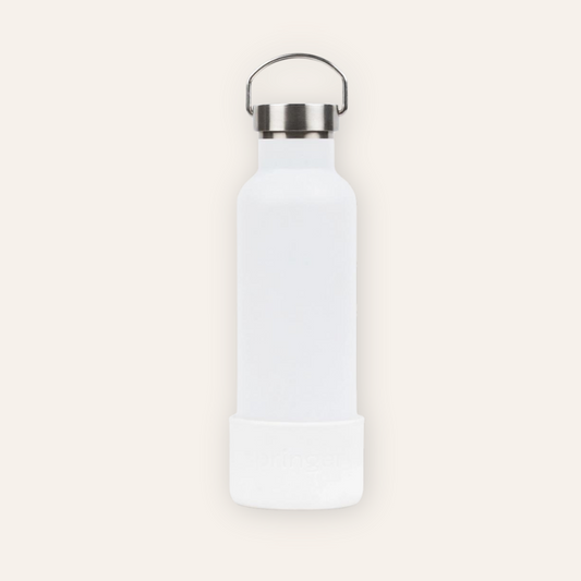 Dog & Me Water Bottle - White