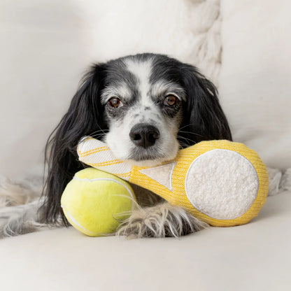 Tennis Pop Enrichment Toy