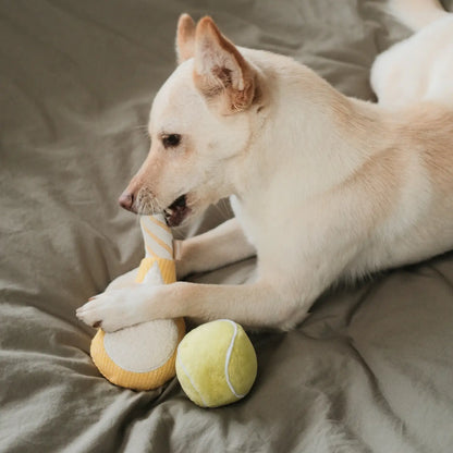Tennis Pop Enrichment Toy