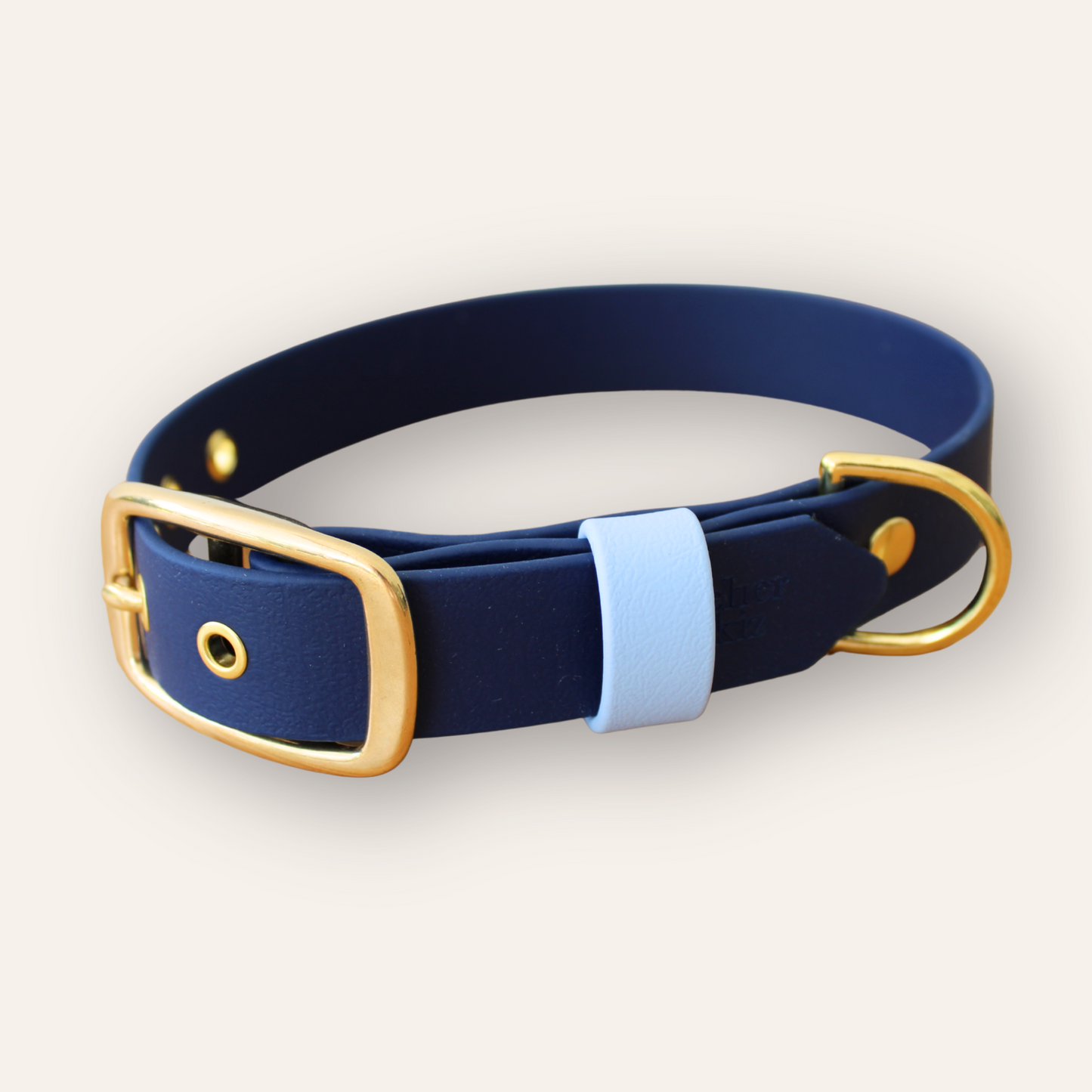 Collar - Navy / Light Blue