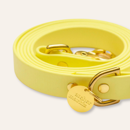 Waterproof Leash - Pastel Yellow