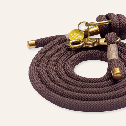 Rope Leash - Chocolate
