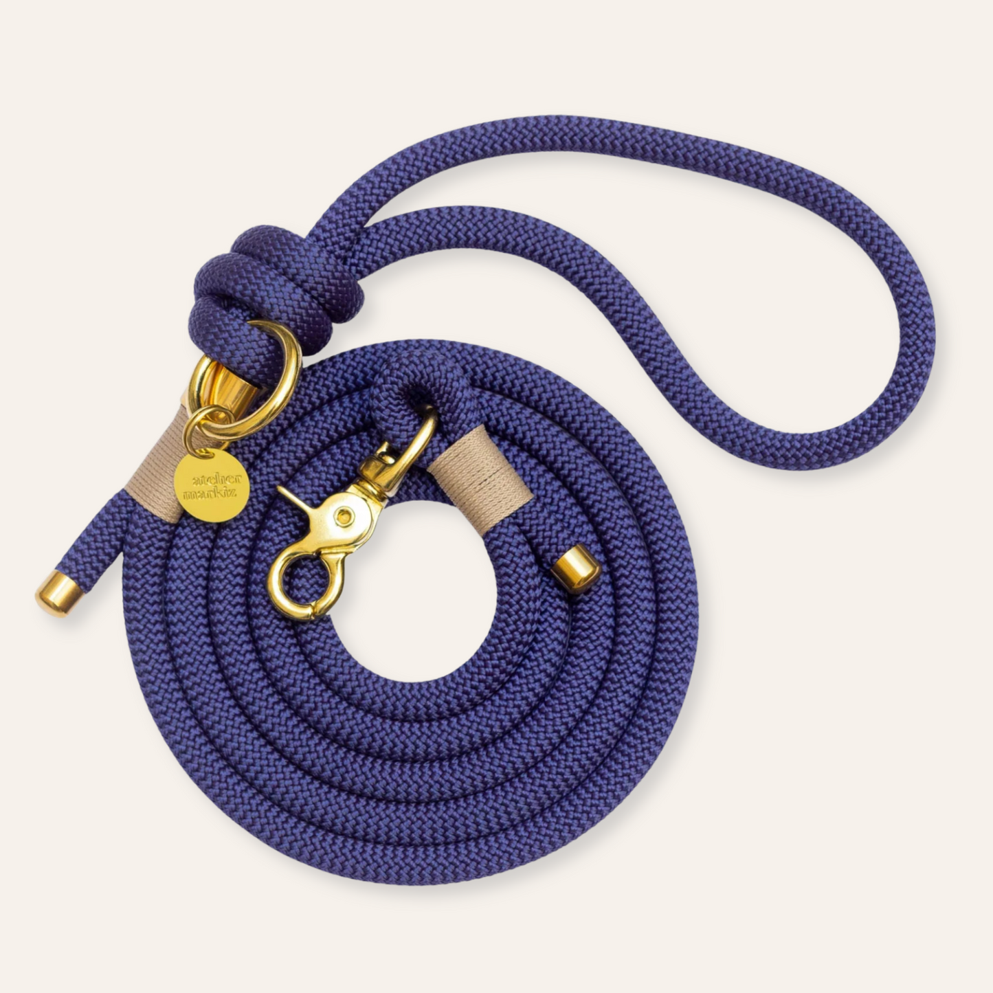 Rope Leash - Navy