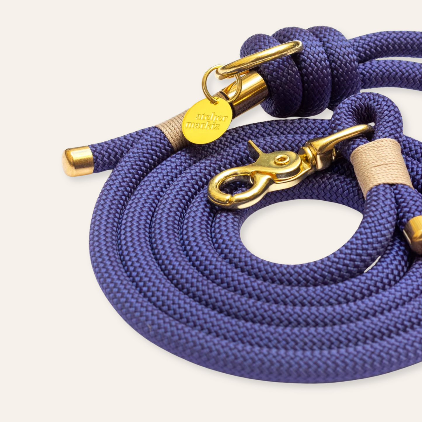 Rope Leash - Navy