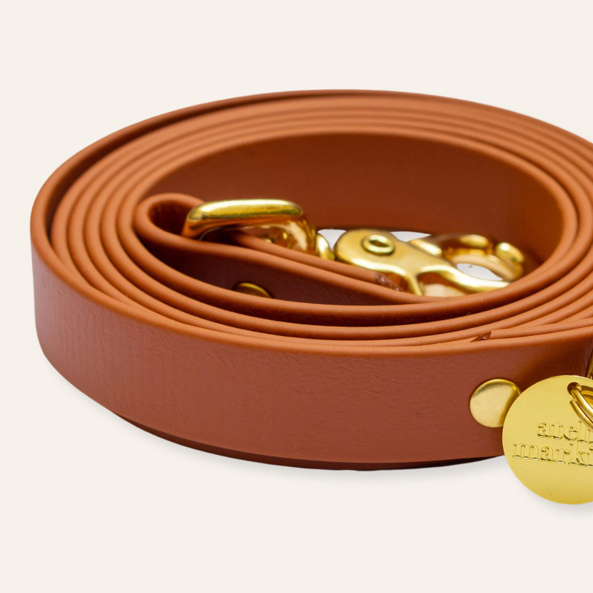 Waterproof Leash - Camel