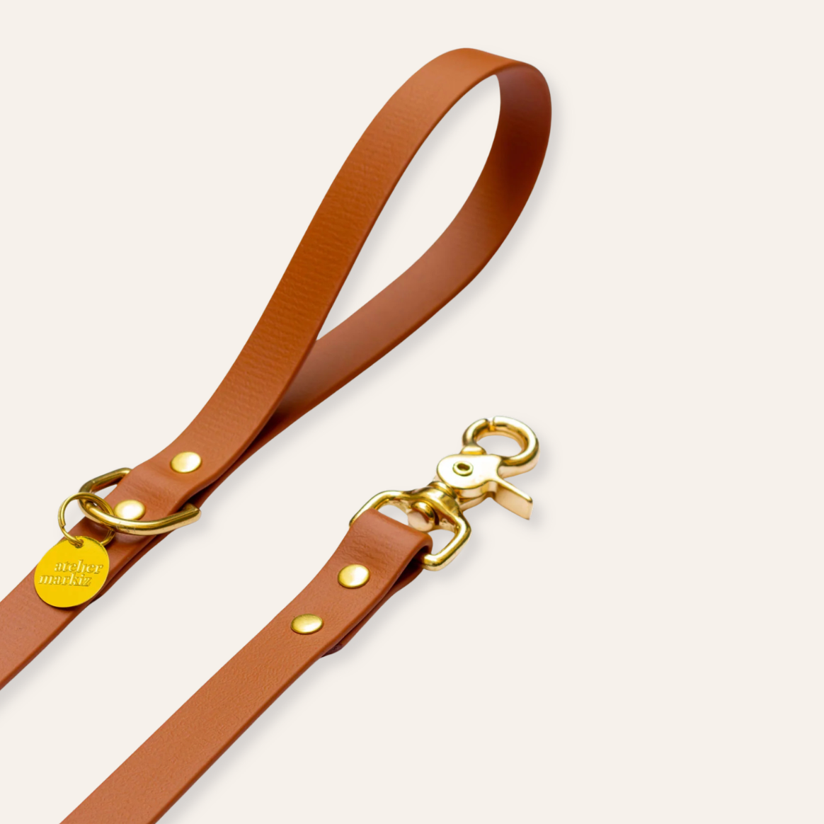 Waterproof Leash - Camel