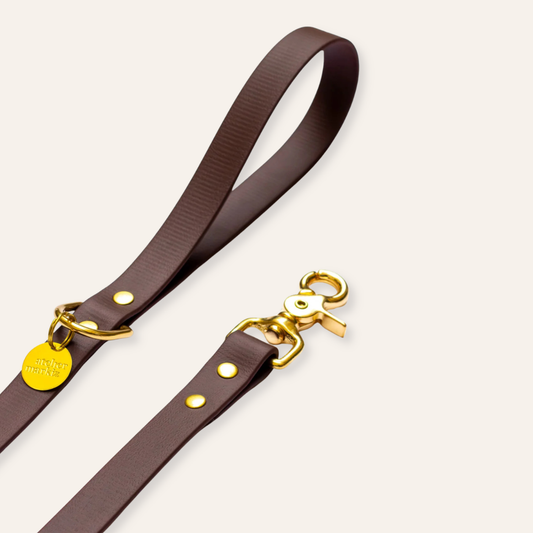 Waterproof Leash - Chocolate