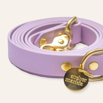 Collar & Leash - Lavender