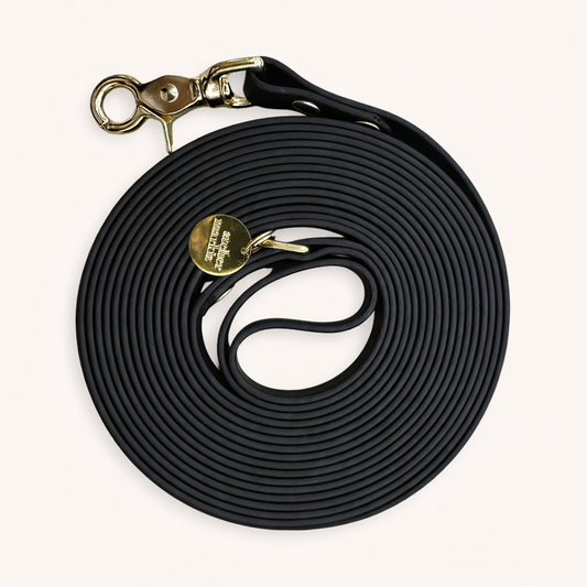 Waterproof Lunge Line - Black (5m)