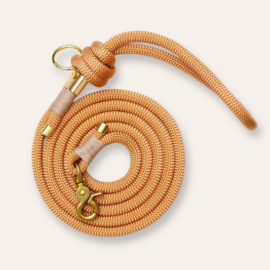 Rope Leash - Copper