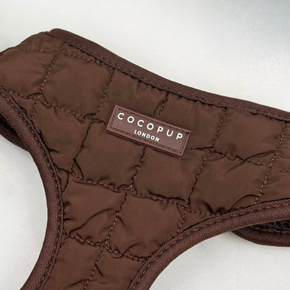 Adjustable Harness -  Espresso Quilted