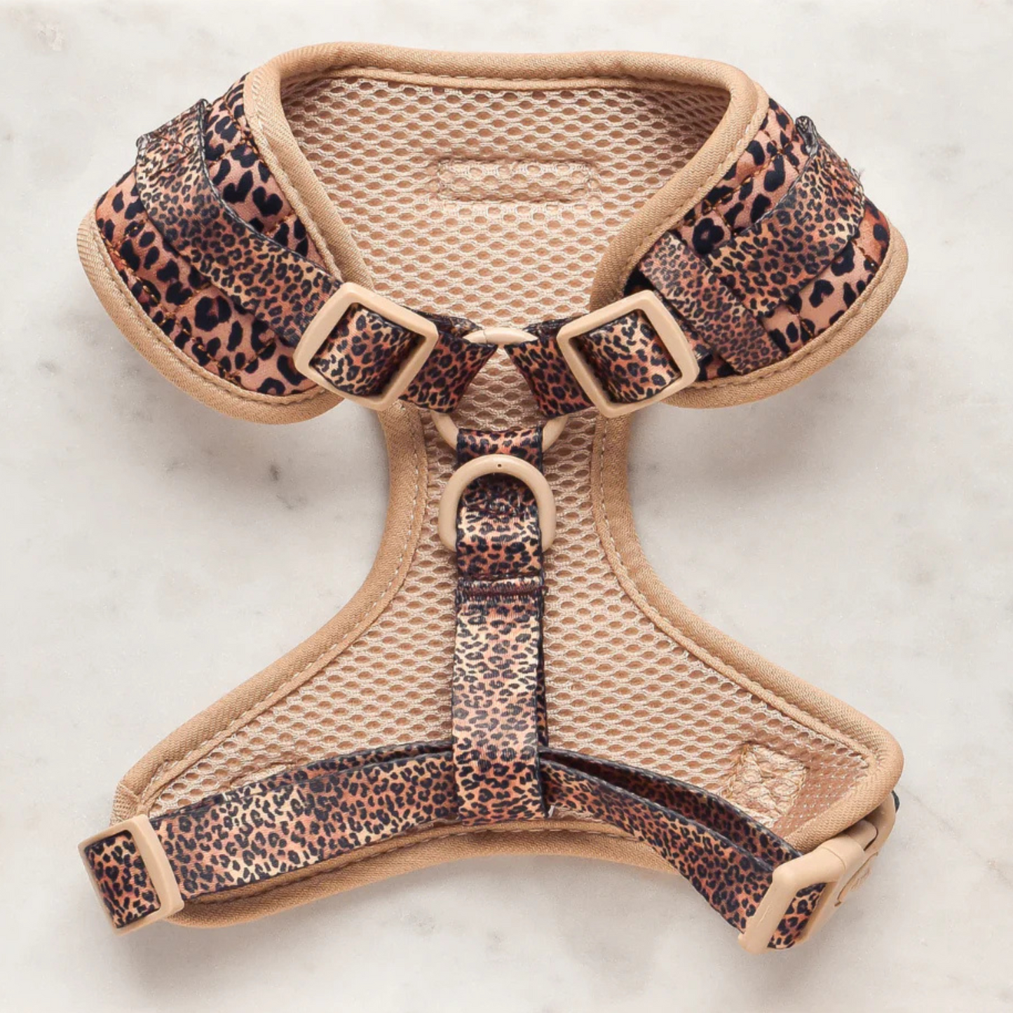 Adjustable Harness - Quilted Leopard