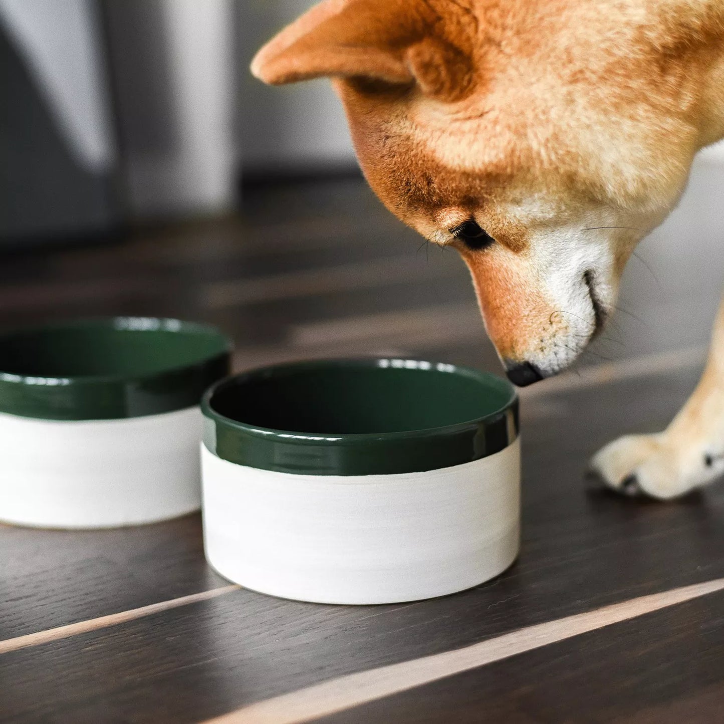 Ceramic Bowl - Dark Green