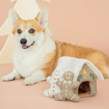 Gingerbread House Enrichment Toy