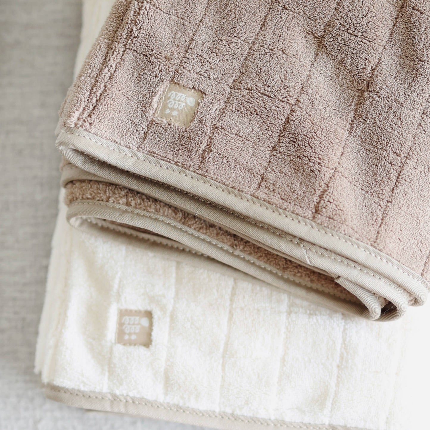 Baby Fleece Towel - Plum
