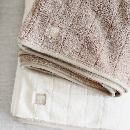 Baby Fleece Towel - Plum