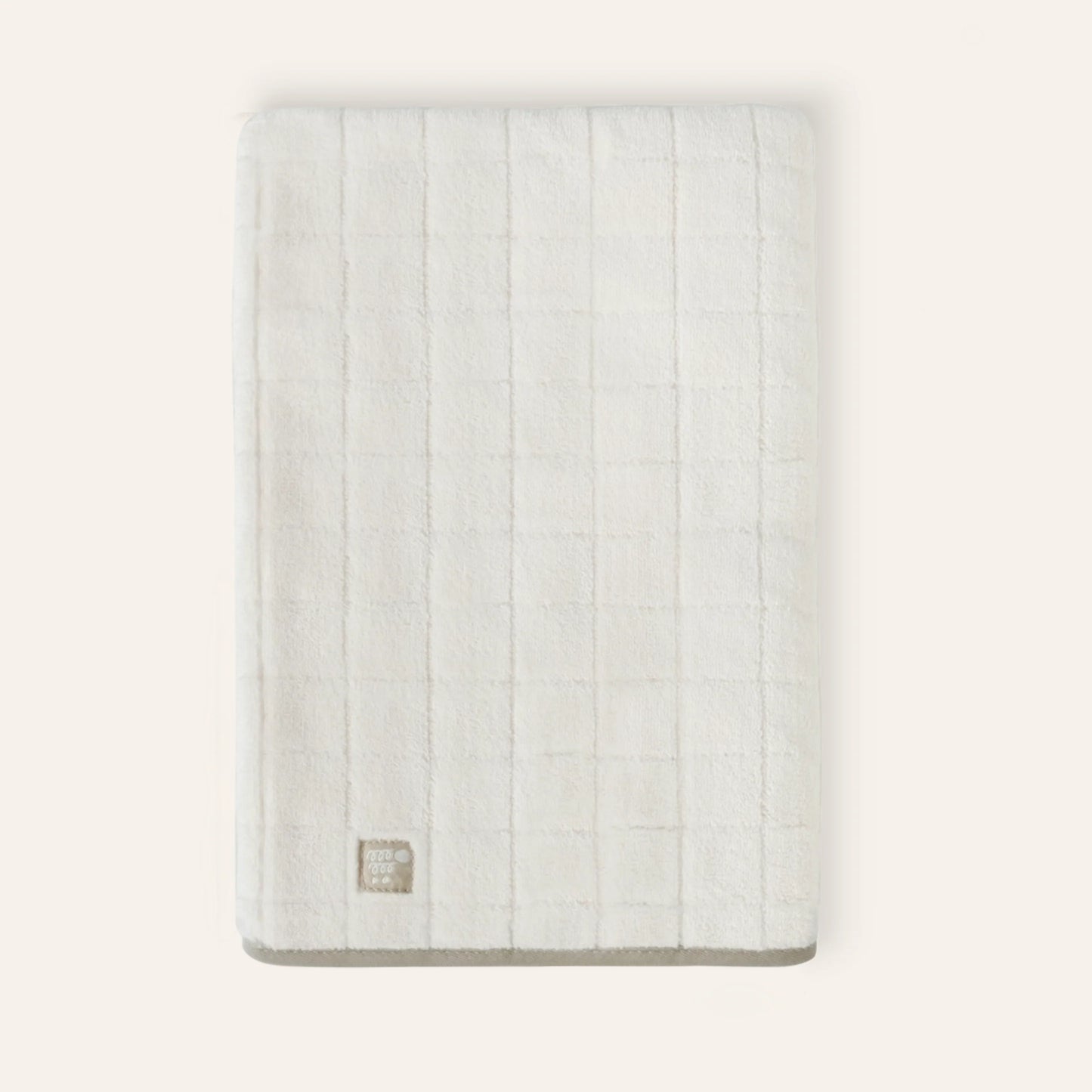 Baby Fleece Towel - Cream