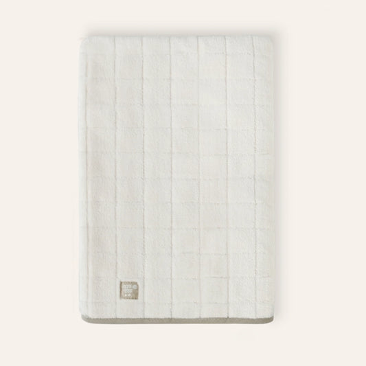 Baby Fleece Towel - Cream