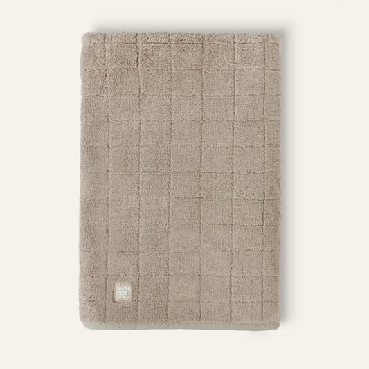 Baby Fleece Towel - Tan