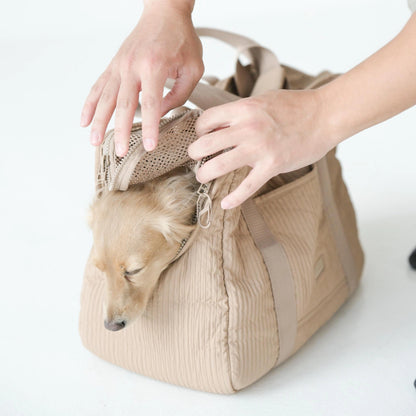 City Dog Carrier - Camel