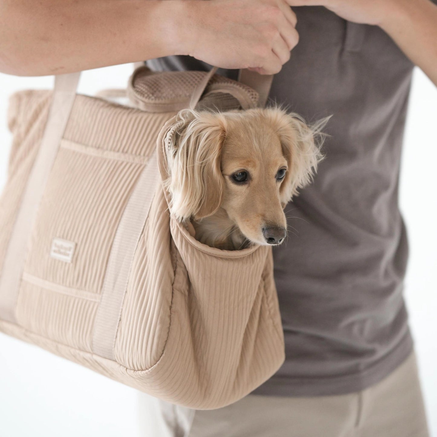 City Dog Carrier - Camel