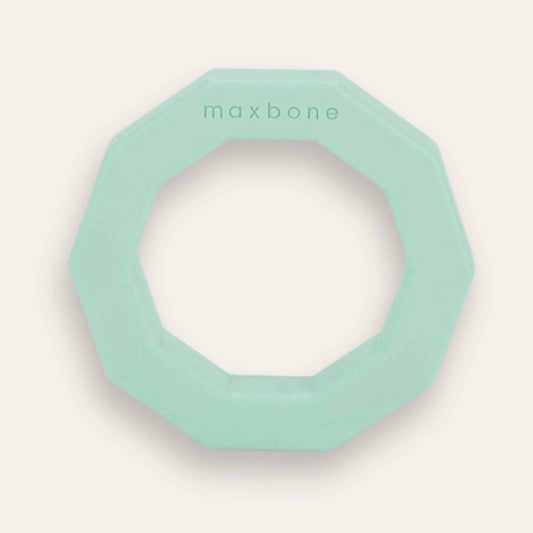 Decagon Rubber Toy - Mint Green