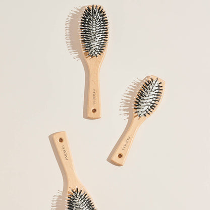 Small Vegan Wooden/Nylon Brush