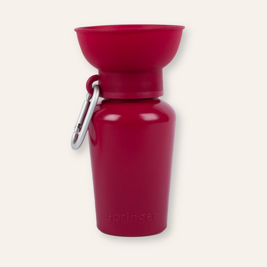Flip Travel Water Bottle - Mulberry