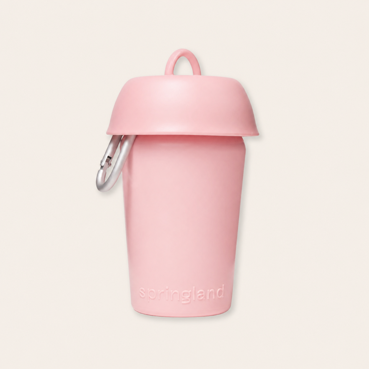 Flip Travel Water Bottle - Baby Pink