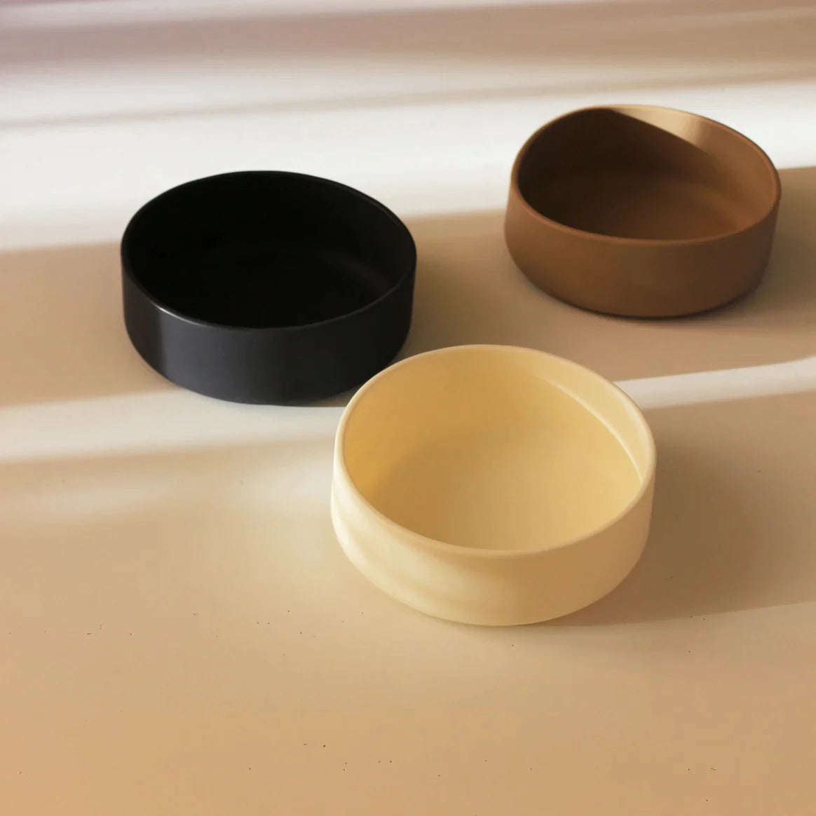 Silicone Food Bowl - Cream